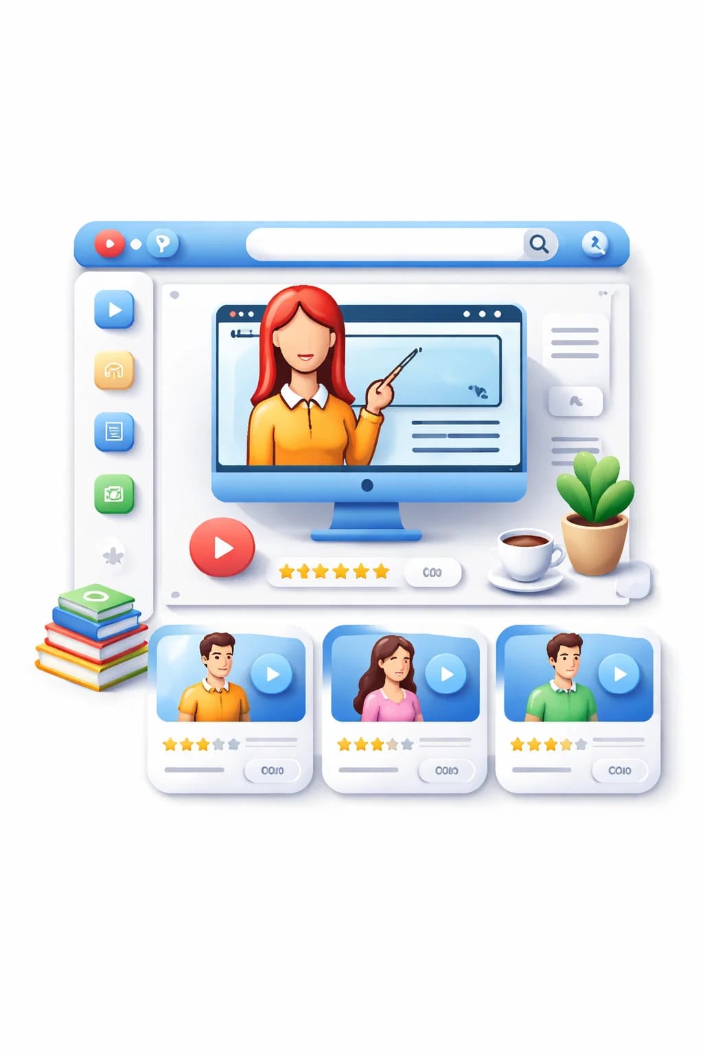 Video Classes Website